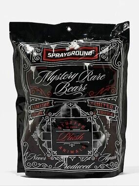 Sprayground Mystery Rare Bear (Sticker Back Bear)